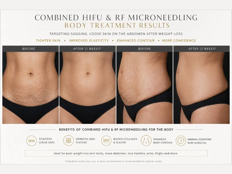 ultimate skin tightening treatment results Burnley