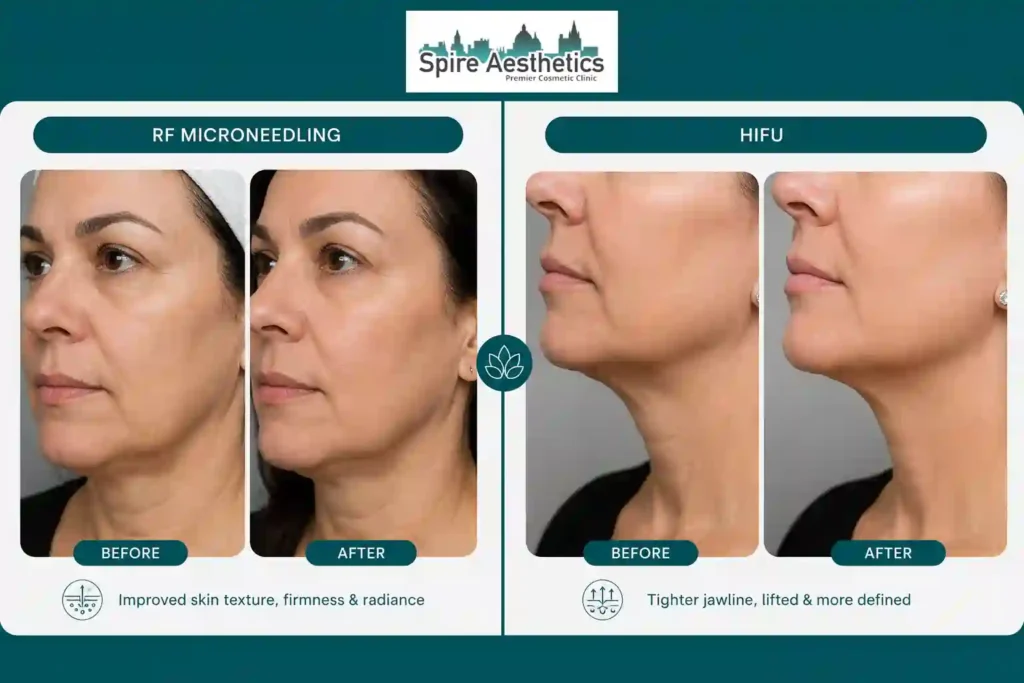 Can RF Microneedling and HIFU Be Combined Burnley?